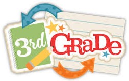 3rd grade with pencil and stars